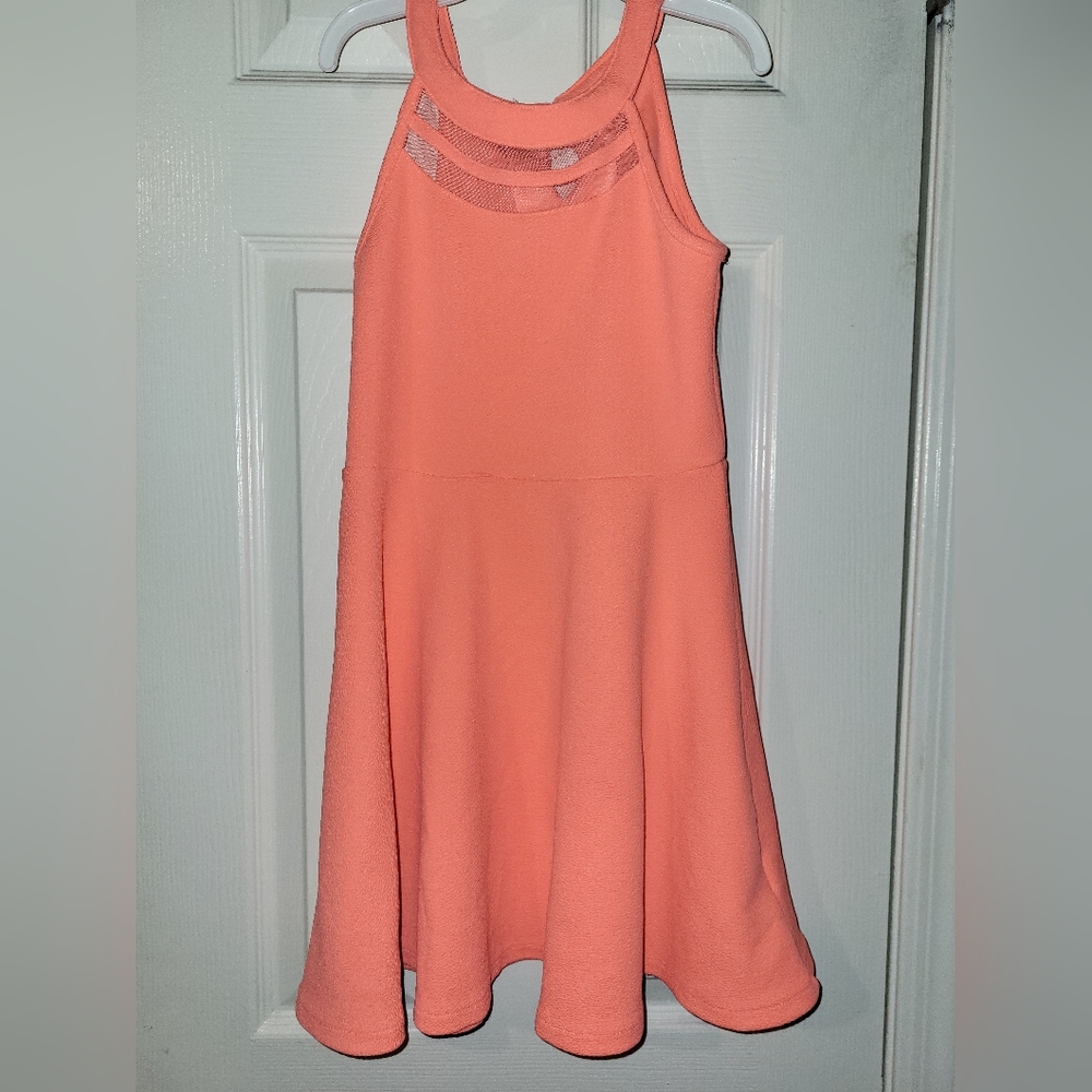 Girls Orange Sundress